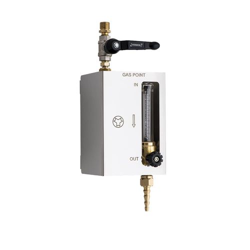 Régulateur/réducteur de pression de gaz - 19086 series - OXYTURBO SPA - pour CO2 / en métal / en plastique