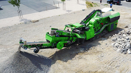 Concasseur à percussion - GIPOREC R 90 FDR GIGA - GIPO AG - mobile / sur chenilles / à moteur diesel