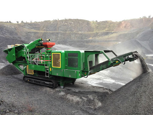 Concasseur vertical à percussion - V80 - McCloskey International Limited - mobile / à moteur diesel / pour production de sable