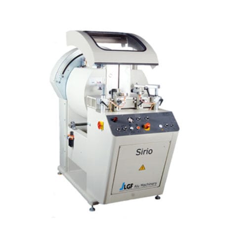 Scie à une tête - SIRIO - LGF MACCHINE SRL - circulaire / pour aluminium / semi-automatique
