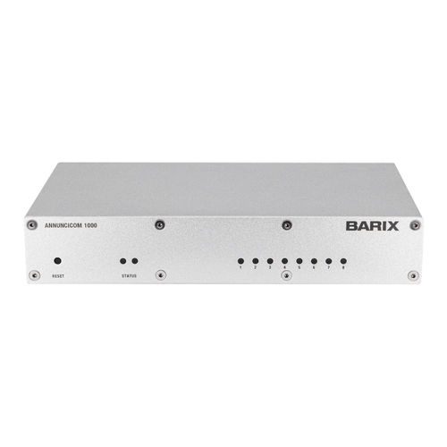 Système d'interphone audio - ANNUNCICOM 1000 - Barix - de bureau