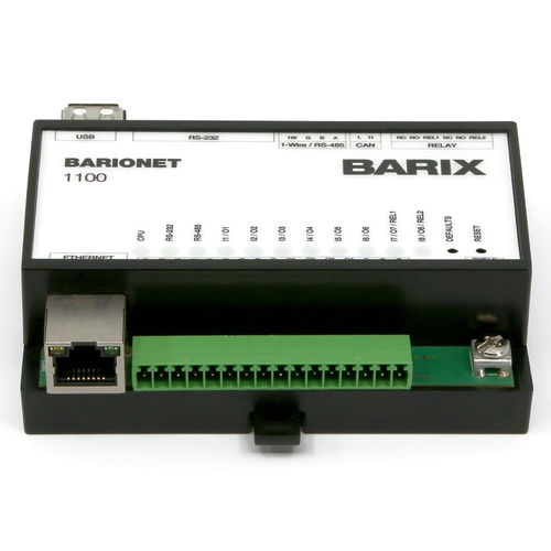 Module d'E/S numérique - BARIONET 1100 - Barix - analogique / Ethernet / USB