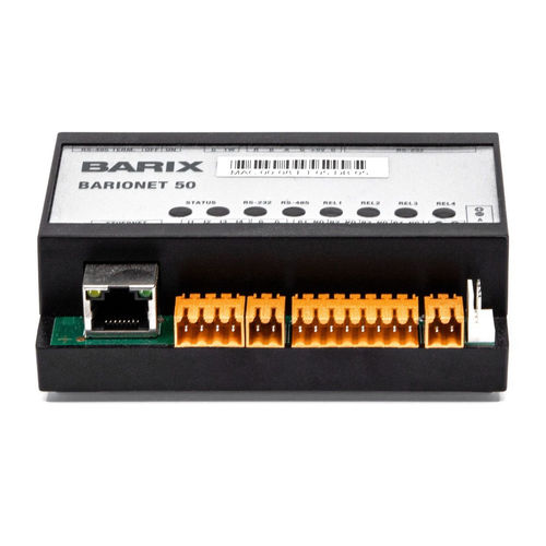Module d'E/S numérique - Barionet 50 - Barix - Ethernet / RS-485 / RS-232