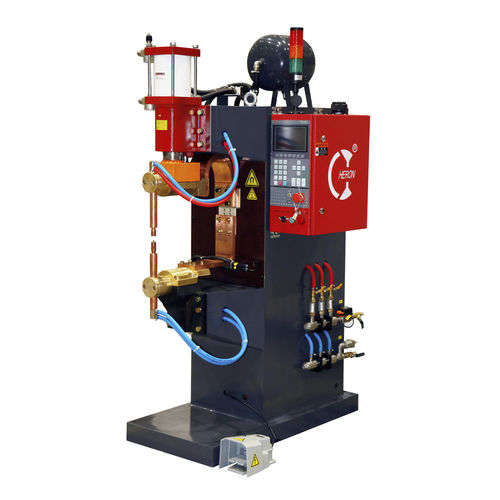 Machine de soudage par points - DB series - Heron Intelligent Equipment Co., Ltd - contrôlée par PLC / CNC