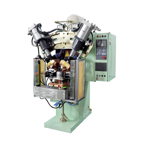Machine de soudage par résistance - DB-440-13028 - Heron Intelligent Equipment Co., Ltd - automatique / hydraulique
