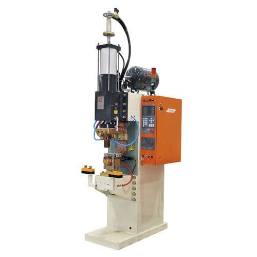 Machine de soudage par résistance - DB-220-18014 - Heron Intelligent Equipment Co., Ltd - contrôlée par PLC / hydraulique