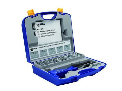 Pince à riveter manuelle - Junior-Box mit PolyGrip-Blindnieten - SFS Group Germany GmbH - pour rivets aveugles