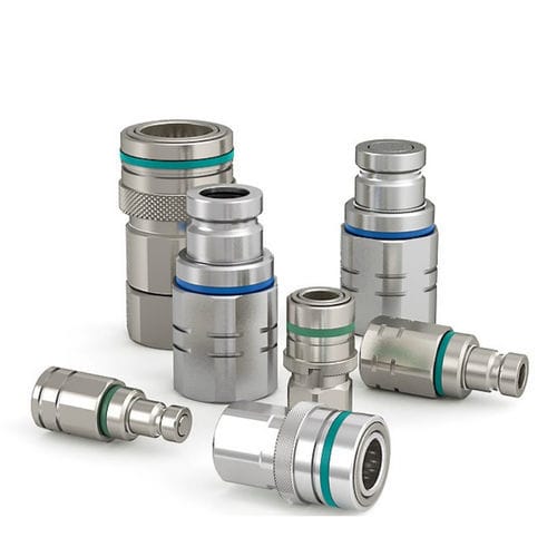Raccord pneumatique - 102670200 - CEJN - rapide / cannelé / en laiton nickelé