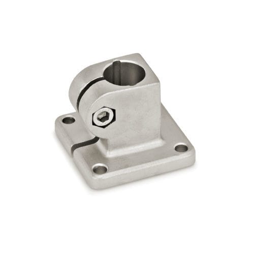 Connecteur de tube rond - BK series - Inocon GmbH - en acier inoxydable / réglable