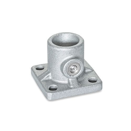 Connecteur de tube rond - BKG series - Inocon GmbH - en croix / en aluminium / réglable