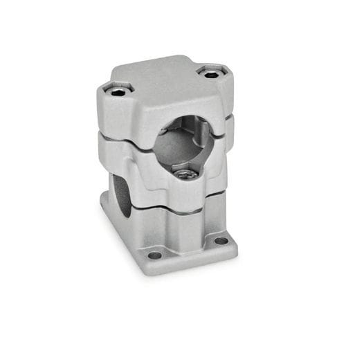 Connecteur de tube rond - KMF series - Inocon GmbH - en croix / carré / en fonte d'aluminium