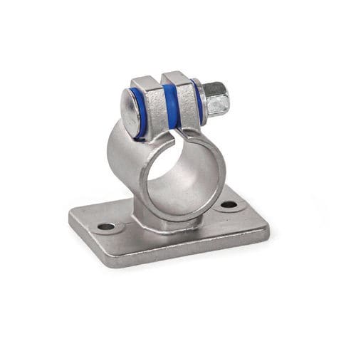 Connecteur de tube rond - FEZ - Inocon GmbH - en acier inoxydable / réglable
