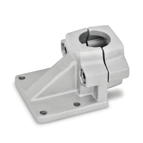 Connecteur de tube rond - BML series - Inocon GmbH - carré / en fonte d'aluminium / réglable