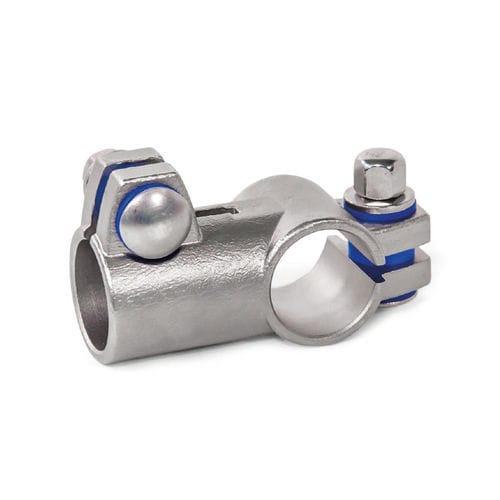 Connecteur de tube en T - TE series - Inocon GmbH - en croix / en acier inoxydable / réglable