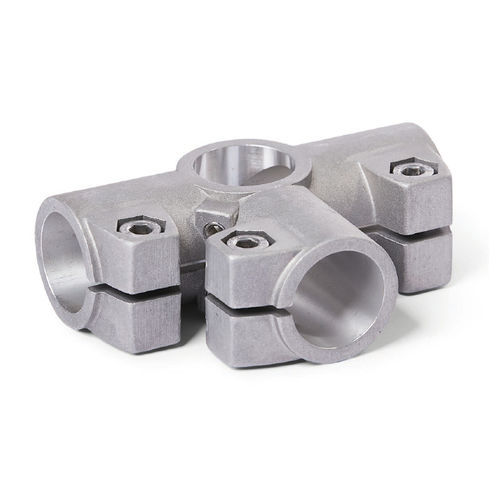 Connecteur de tube rond - WS series - Inocon GmbH - en T / d'angle / en fonte d'aluminium