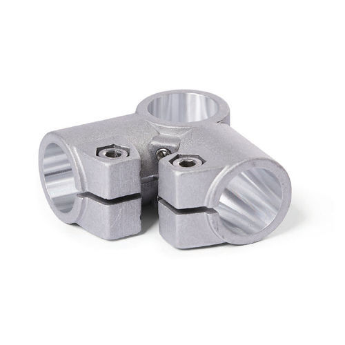 Connecteur de tube d'angle - ES series - Inocon GmbH - en fonte d'aluminium / réglable