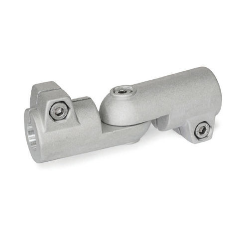 Connecteur de tube rond - GST series - Inocon GmbH - articulé / en fonte d'aluminium / réglable