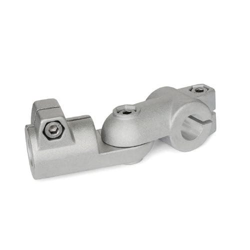 Connecteur de tube rond - GSQ series - Inocon GmbH - articulé / en fonte d'aluminium / réglable