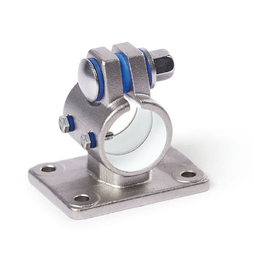 Connecteur de tube rond - FE.E - Inocon GmbH - en inox / en fonte / réglable