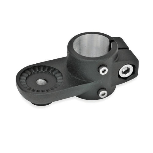 Connecteur de tube rond - LSP.E series - Inocon GmbH - en aluminium / réglable / appui pendulaire