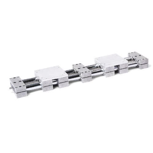 Axe linéaire à double tube - VD3D series - Inocon GmbH - manuel / en aluminium / de précision