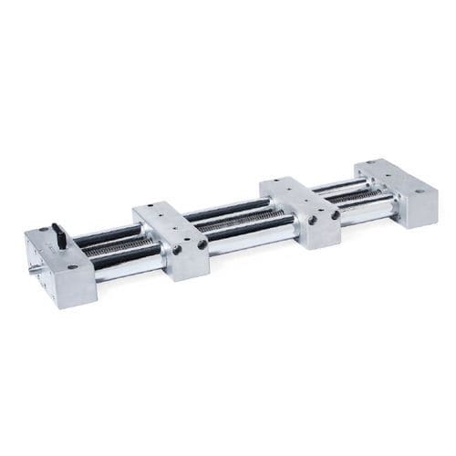 Axe linéaire à double tube - PD2E - Inocon GmbH - manuel / en aluminium / de précision