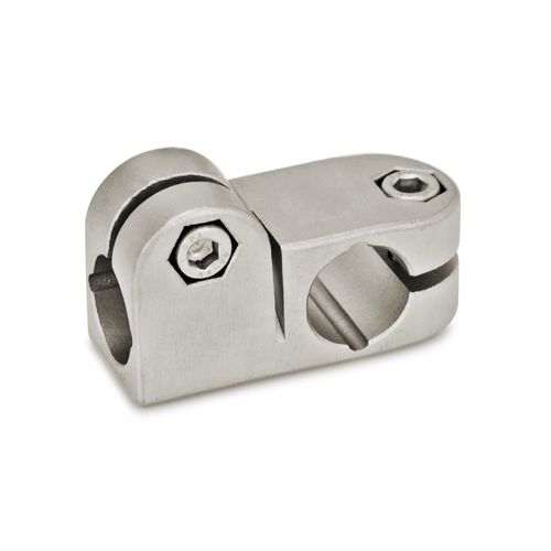 Connecteur de tube en T - TK series - Inocon GmbH - en croix / en acier inoxydable / réglable