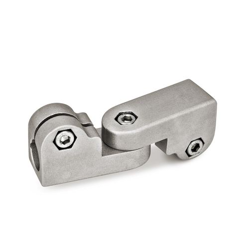 Connecteur de tube rond - GKT series - Inocon GmbH - en acier inoxydable / réglable