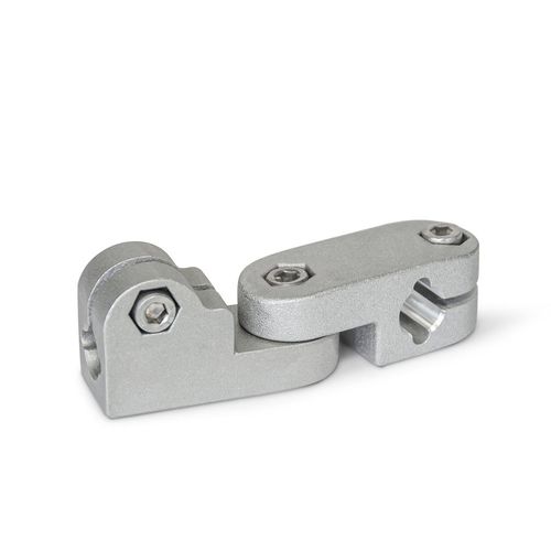 Connecteur de tube rond - GKQ series - Inocon GmbH - en croix / en aluminium / réglable