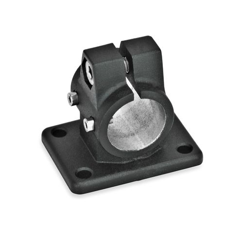 Connecteur de tube rond - FS.E series - Inocon GmbH - en aluminium / réglable / coulissant