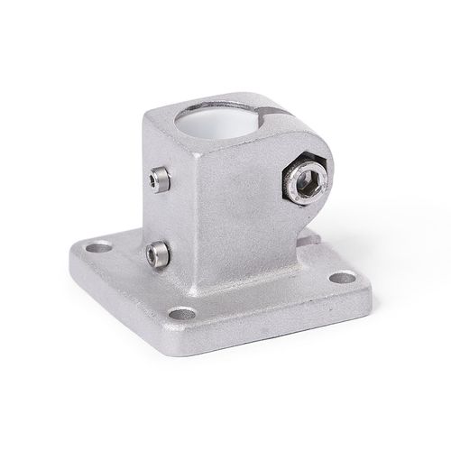 Connecteur de tube rond - BE.E - Inocon GmbH - en inox / en fonte / réglable