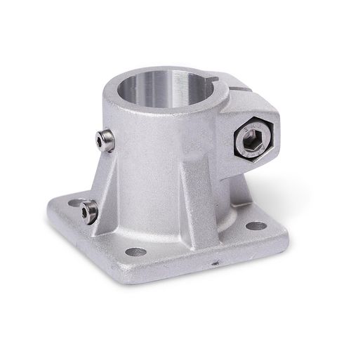 Connecteur de tube rond - BS.E series - Inocon GmbH - en aluminium / coulissant