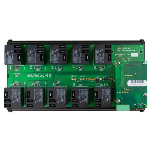 Relais de contrôle de température - WebRelay-10 Plus™ - Xytronix Research & Design, Inc. - d'impulsions / 1NO/NF / Ethernet
