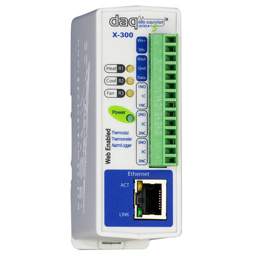 Thermostat programmable - X-300™ series - Xytronix Research & Design, Inc. - relais / sur rail DIN / pour chaud et froid