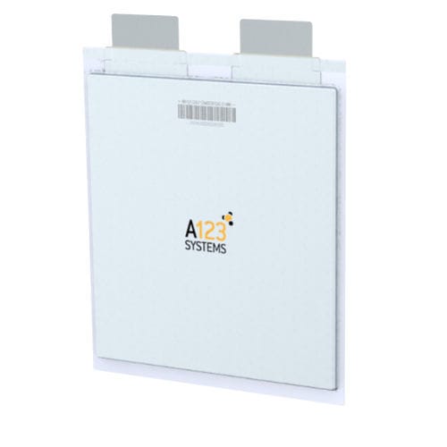 Batterie lithium fer phosphate - User Side - a123systems - rectangulaire / 3 V / industrielle