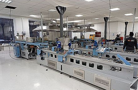 Ligne de production de cookies avec four à tunnel - JETNUT 744 - Intervin 2012 Ltd