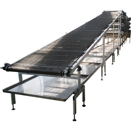 Convoyeur incliné - Intervin 2012 Ltd - de transport / de refroidissement / pour aliments