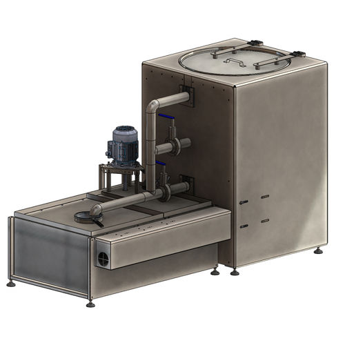 Friteuse industrielle batch - Normit - de légumes / pour snacks / de fruits à coques