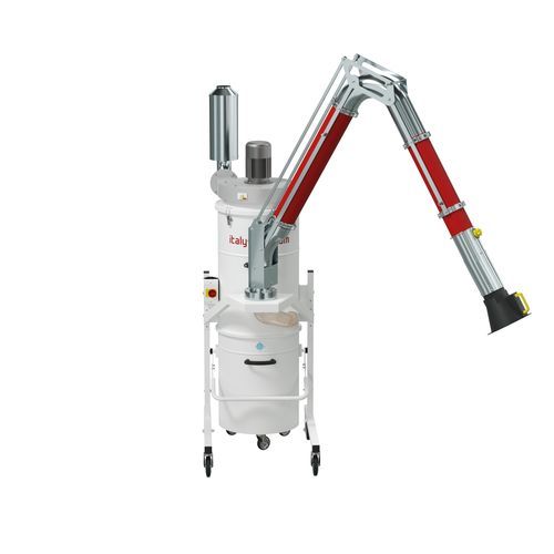 Aspirateur de fumée mobile - Maxi Vortex Smoke - ITALYVACUUM S.R.L. - pour l'industrie / de soudage / laser