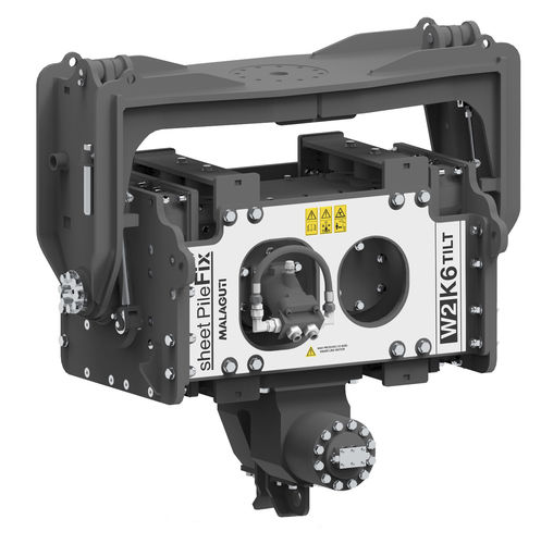 Vibrofonceur pour palplanche - K4/K6 - Malaguti srl