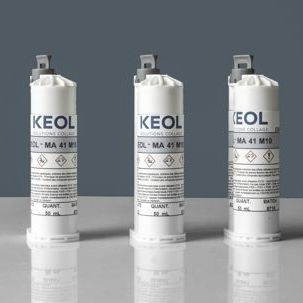Colle méthacrylate - KEOL-MA 41 M10 - KEOL - pour métal / pour plastique / pour bois