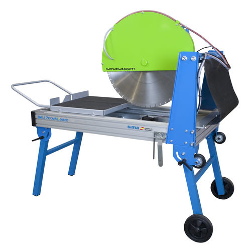 Machine à scier circulaire - BALI 700 Mekano - SIMA, S.A. - pour béton / pour marbre