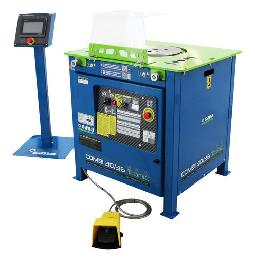 Machine de cintrage manuel - DEL TRONIC - SIMA, S.A. - pour barre en acier / automatique / de cisaillage