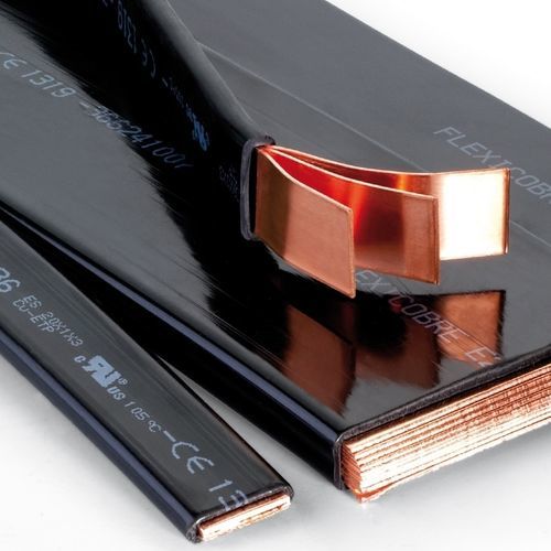 Barre plate en cuivre - FLEXICOPPER - Bronmetal - pour applications électriques