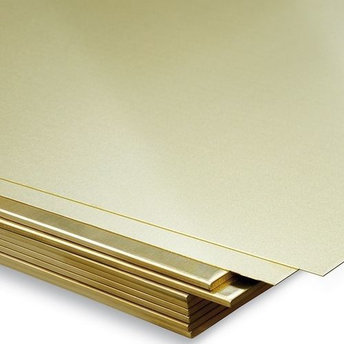 Stabilisatiestang vierkant losse stang - 1000 mm - Goud