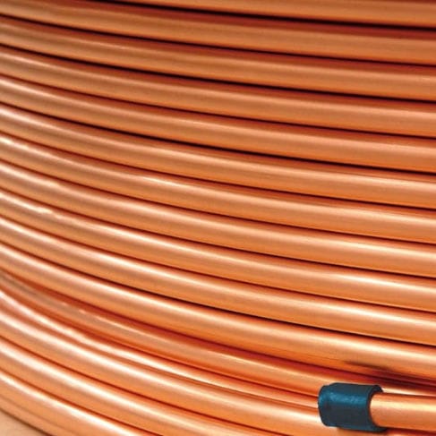 Tube de cuivre ovale - Oval copper tube - Bronmetal - rectangulaire / rond / carré