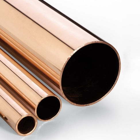 Tube en alliage de cuivre - Bronmetal - rond / pour applications électriques