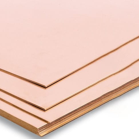 Feuille en alliage de cuivre - Bronmetal - en barre plate