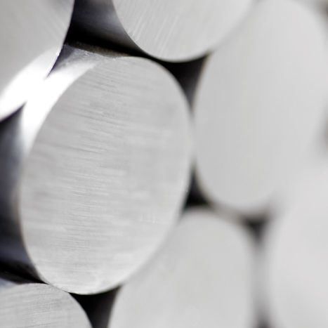 Tube en aluminium - Bronmetal - carré