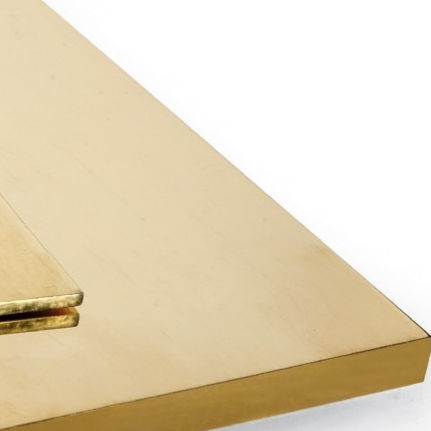 Laiton en barre plate - Bronmetal